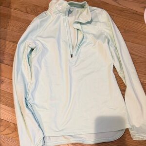 Under Armour Mint Green Quarter-Zip Pullover
